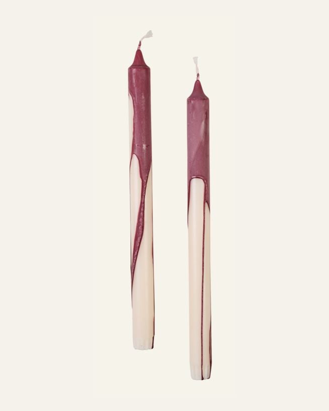 Kronljus burgundy - 30 cm burgundy - 1
