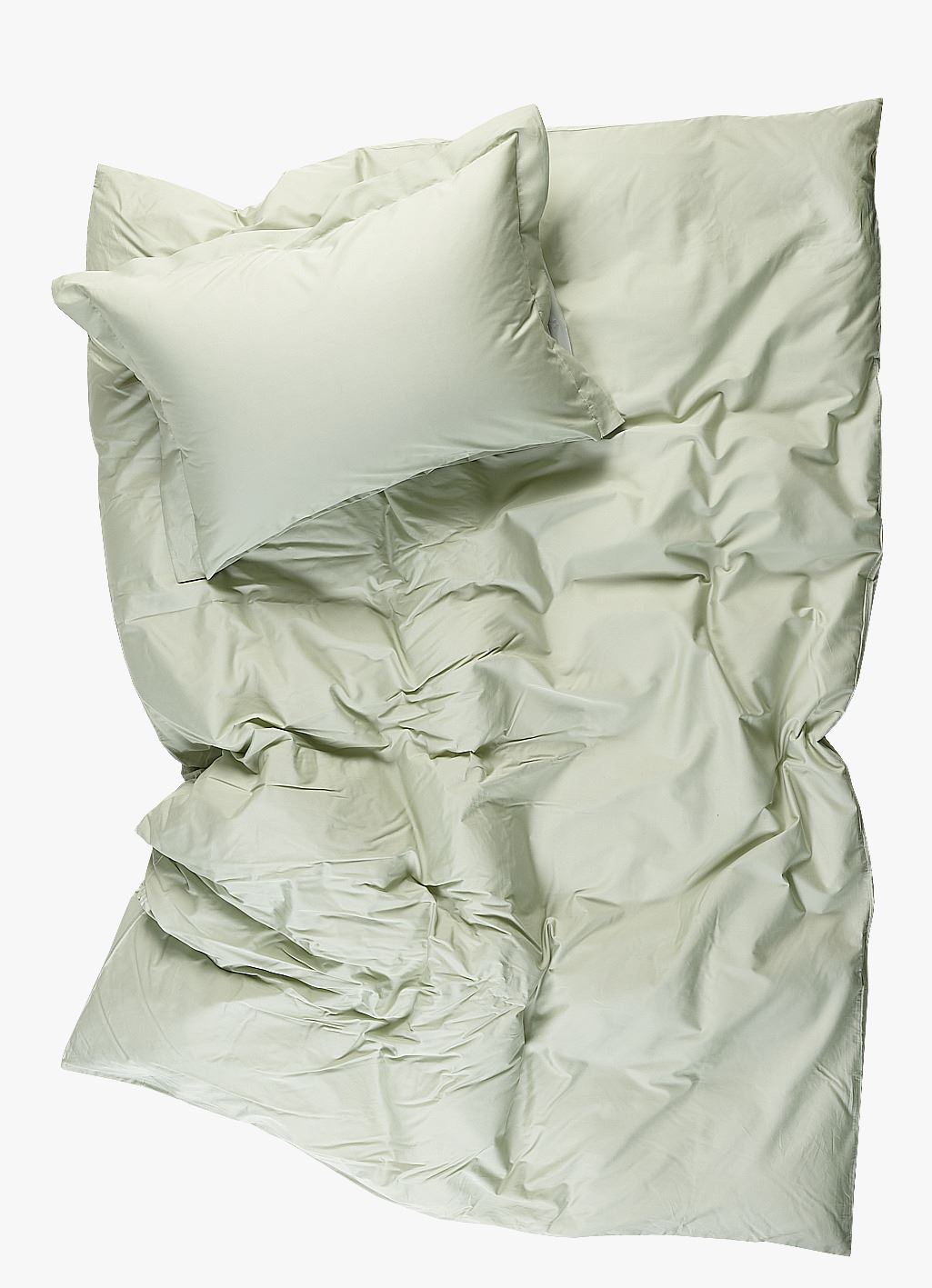 Påslakanset i percale lindblomsgrön - 2