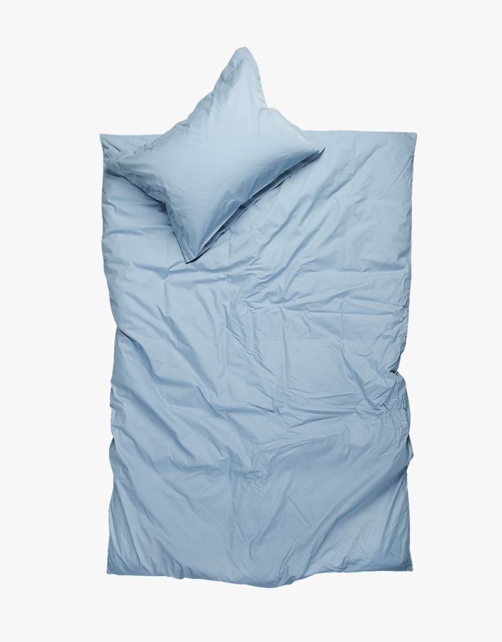 Påslakanset dimblå - 150x210 cm dimblå - 1
