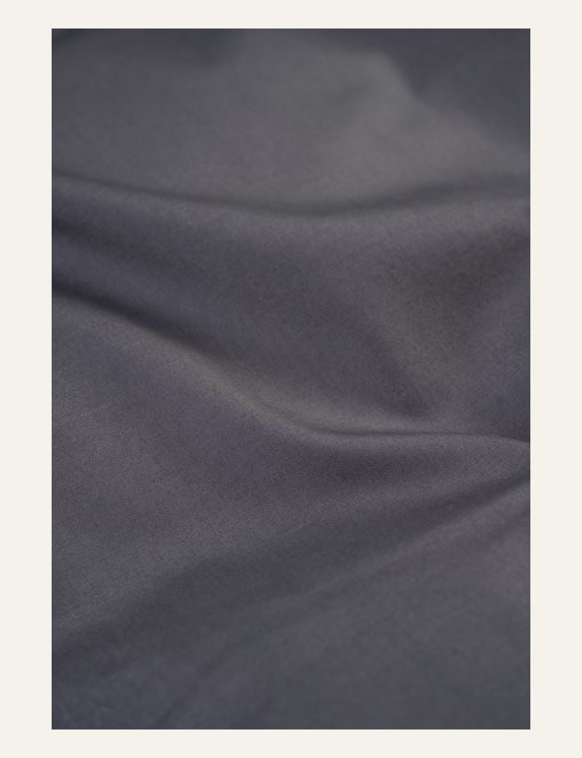 Påslakanset i percale mörkgrå - 2