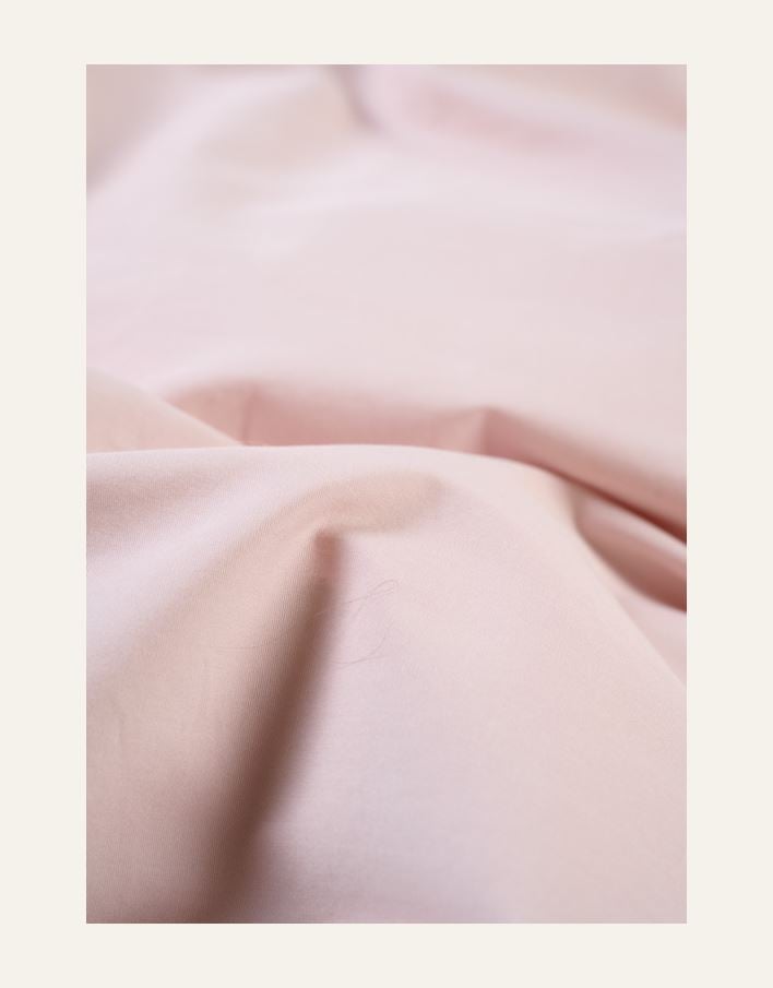 Påslakanset i percale puderrosa - 3