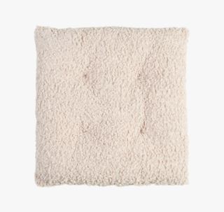 hemtex Furry sittkudde ljusbeige