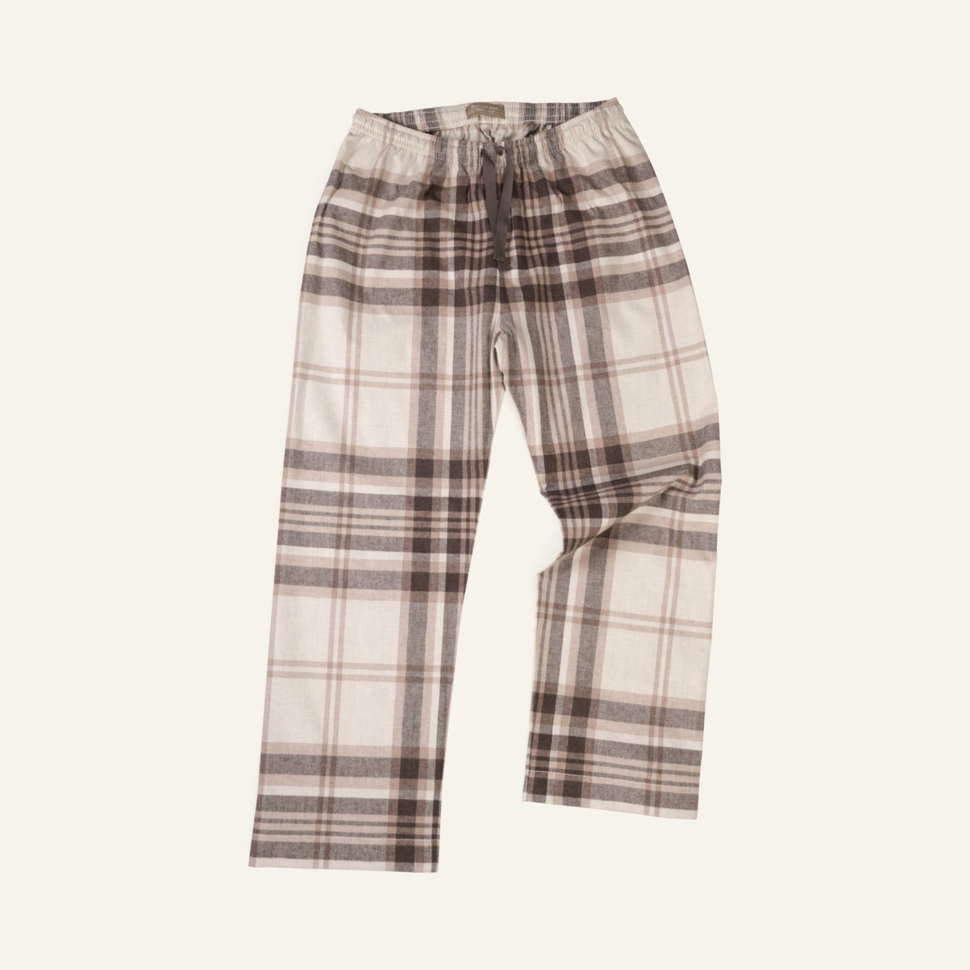 Pyjamasbyxor brun - one size brun - 1