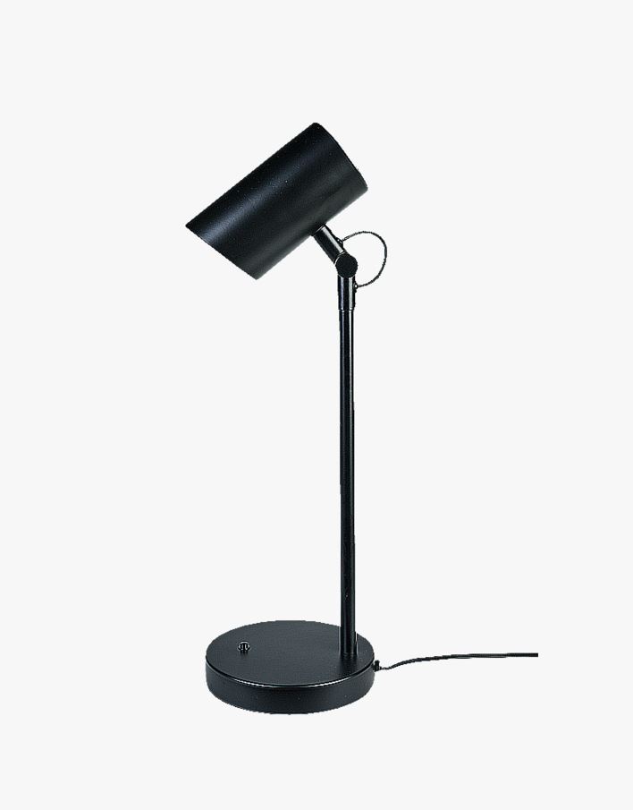Bordslampa svart - 8x15x51,6 cm svart - 1