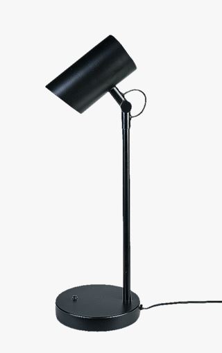 Admin bordslampa svart