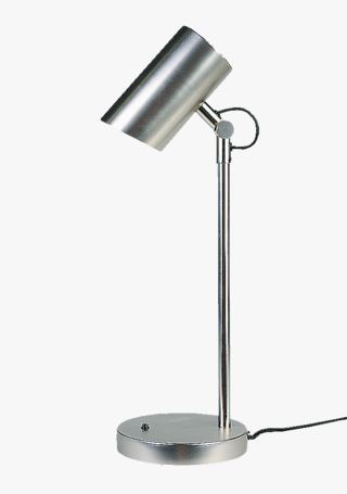 Admin bordslampa silver