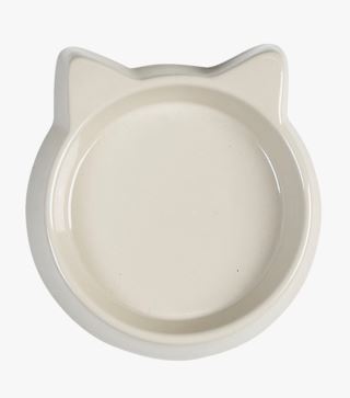 Cat skål vit