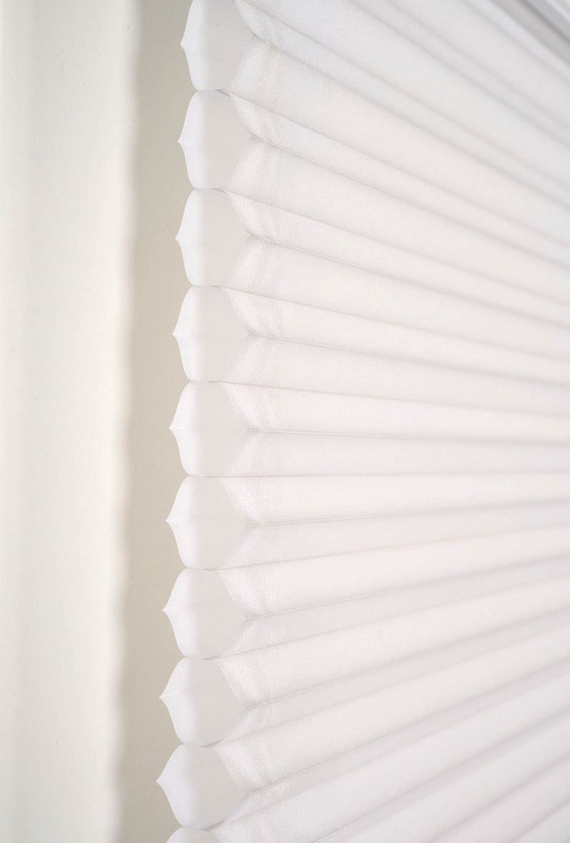 Premium upp&ned dubbel plisségardin trådlös 45mm multi - 2