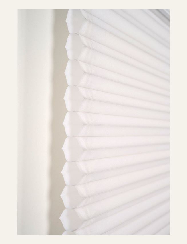 Premium upp&ned dubbel plisségardin trådlös 45mm multi - 2