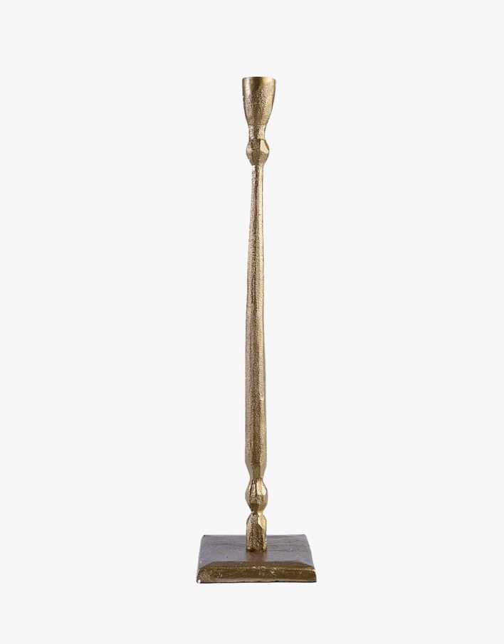 Ljusstake guld - 11,5x11,5x47 cm guld - 1