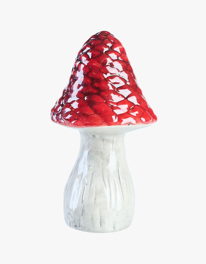 Dekoration multi/röd - 7,5x7,5x13 cm multi/röd - 1