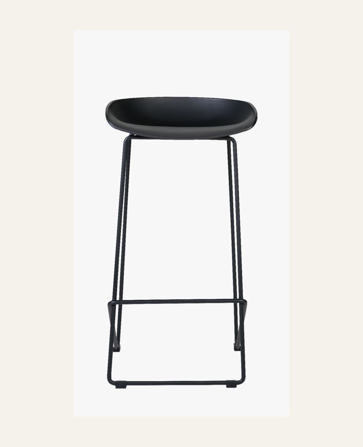 Barstol svart - 44x43x79 cm svart - 1