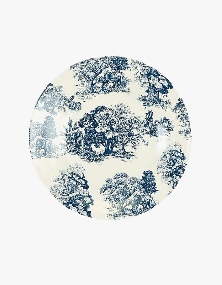 Tallrik blå - ø20,2 cm blå - 1