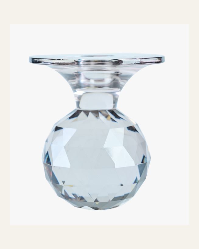 Ljusstake transparent - 10x10x11 cm transparent - 1