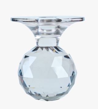 Glazer ljusstake transparent