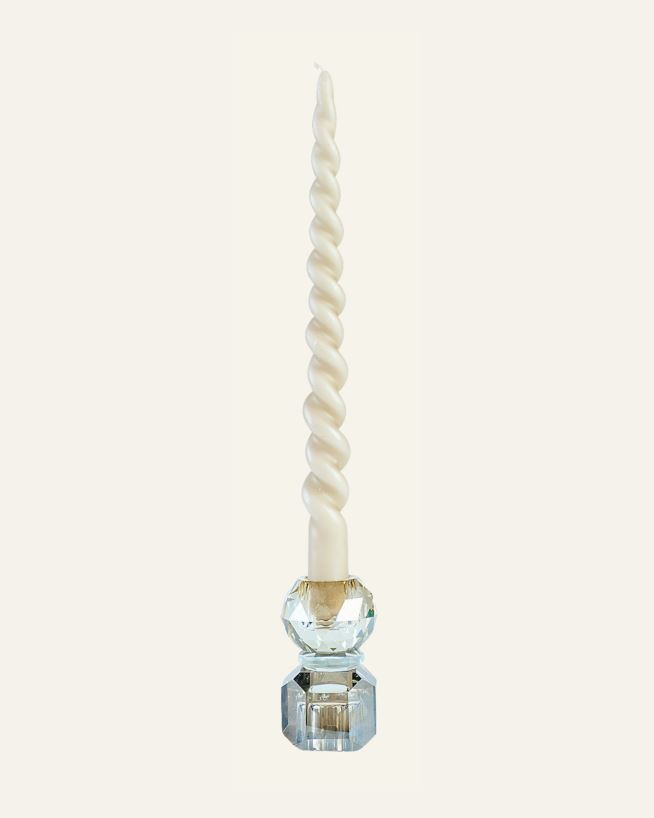 Ljusstake transparent - 5x5x9 cm transparent - 1
