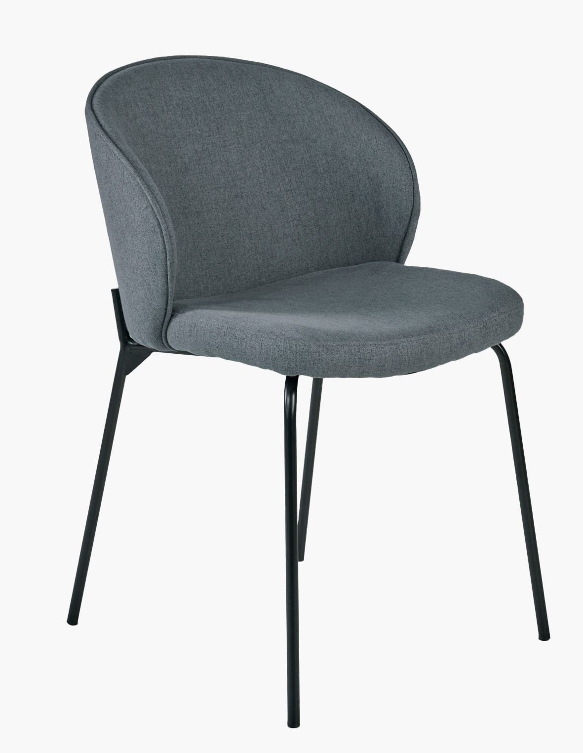 Matstol dimblå - 57x49.5x80 cm dimblå - 1