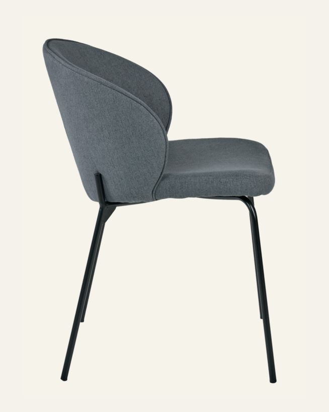 Matstol dimblå - 57x49.5x80 cm dimblå - 1