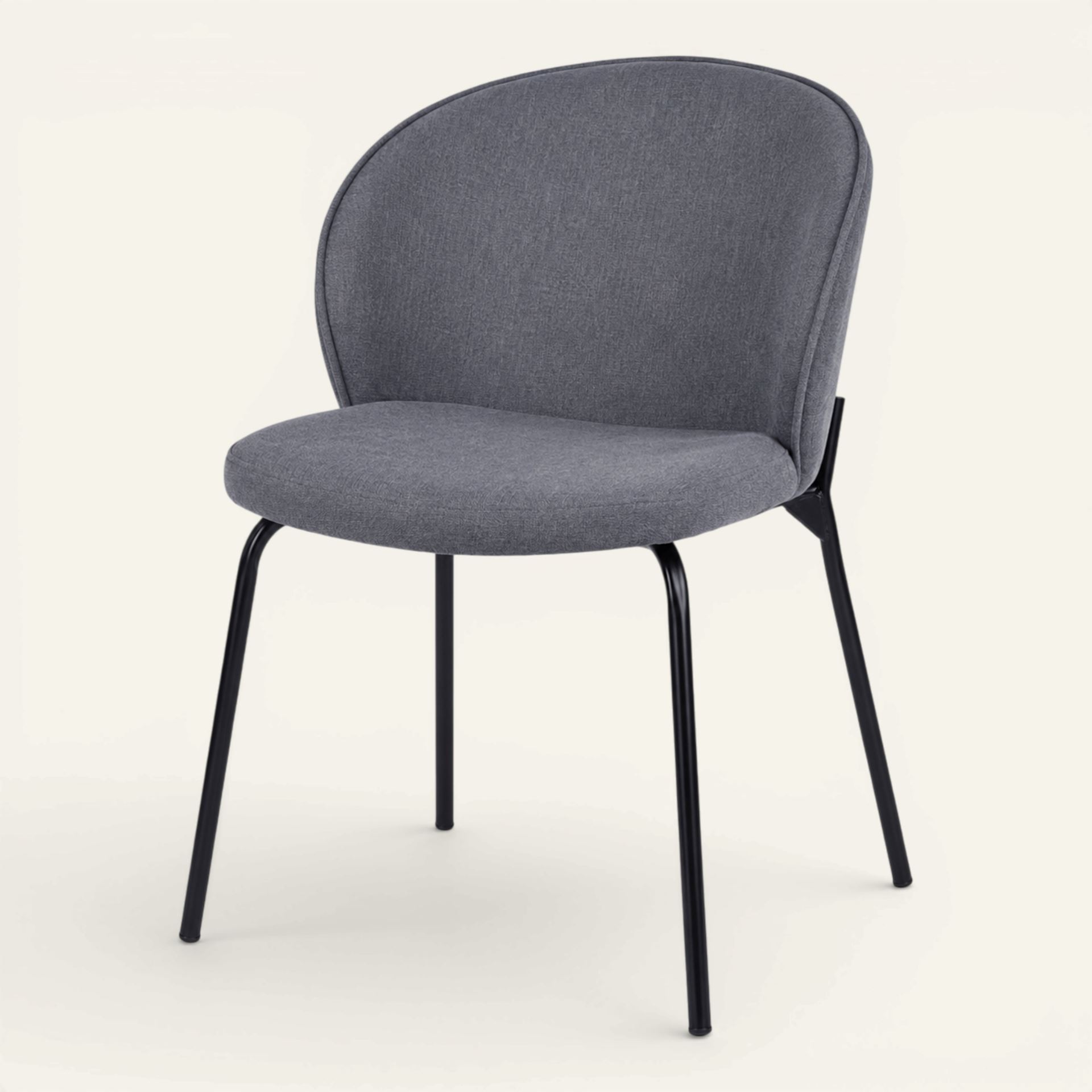Matstol dimblå - 57x49.5x80 cm dimblå - 1