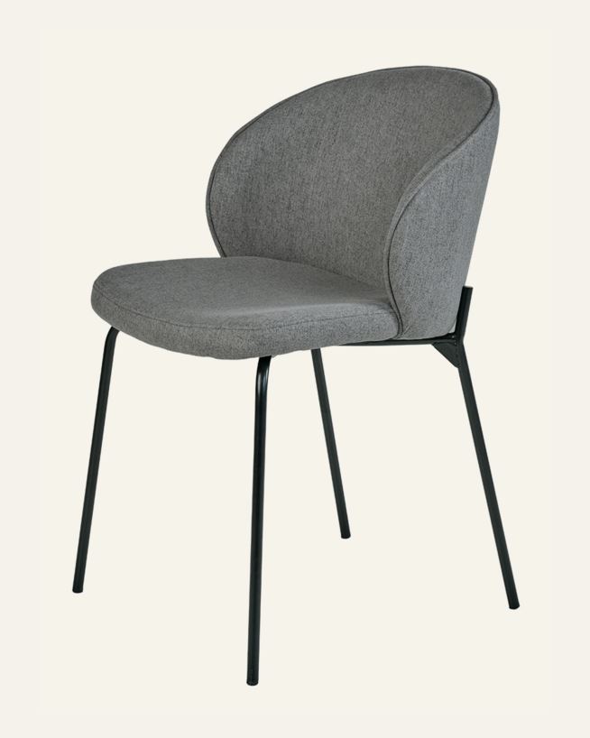 Matstol grå - 57x49.5x80 cm grå - 1