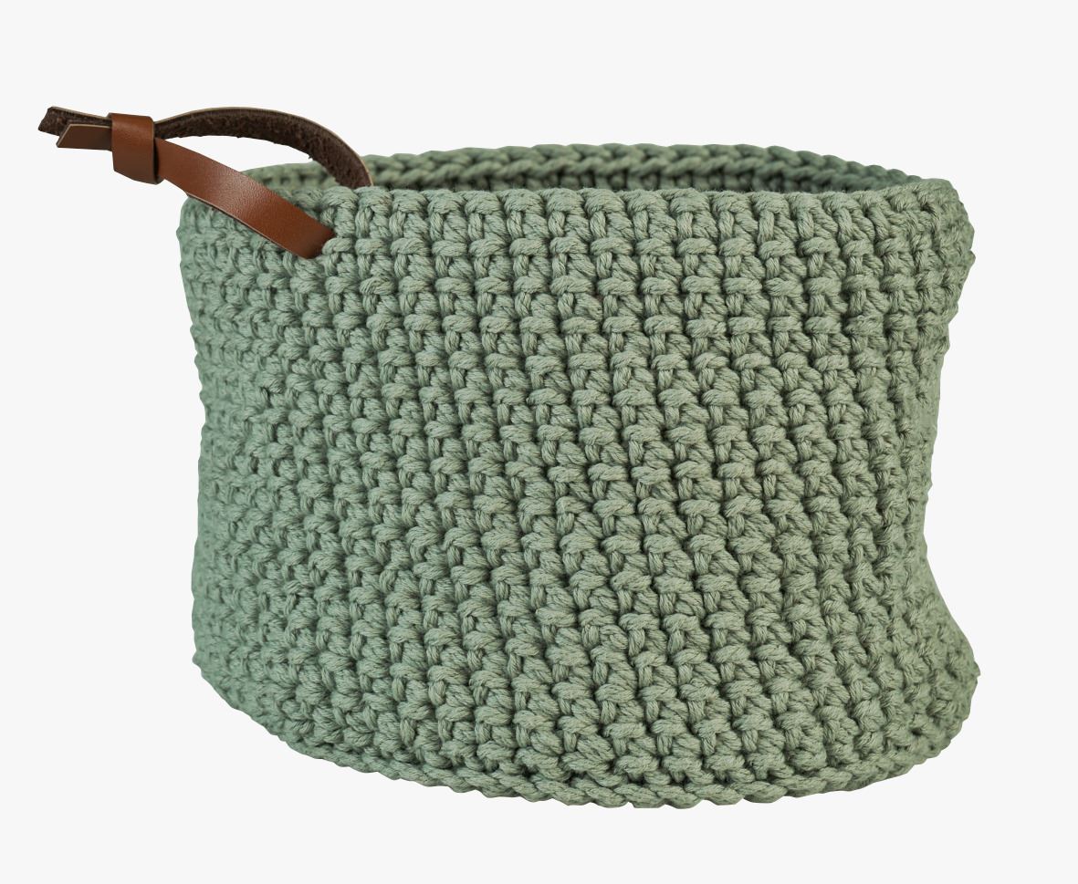 Korg grön - 16 cm ø20 grön - 1