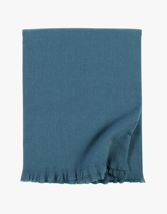 Pläd blå - 130x170 cm blå - 1