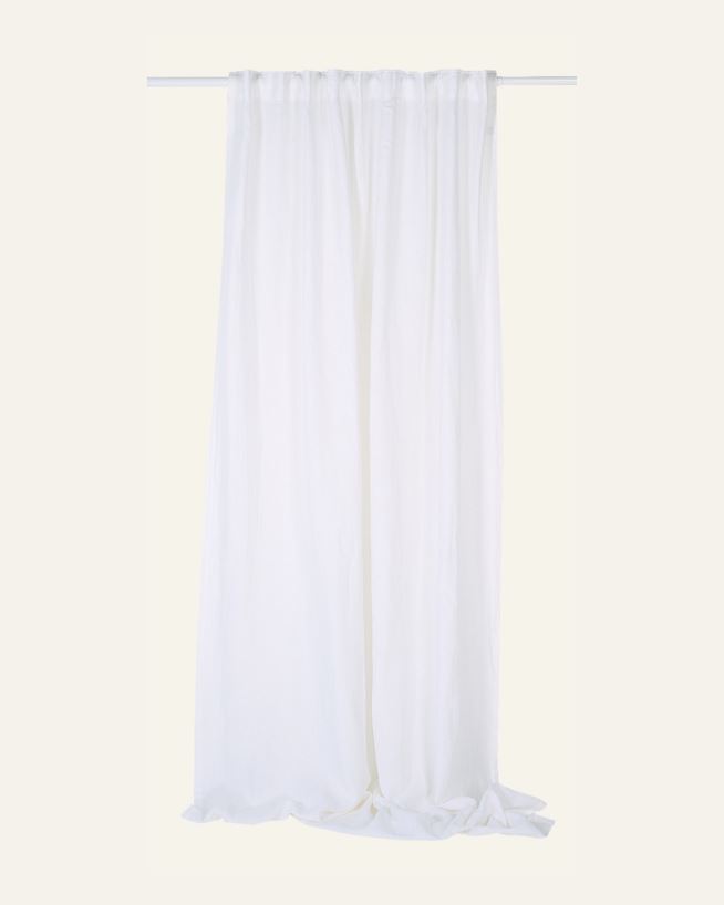 Linnegardin vit - 140x250 cm vit - 1