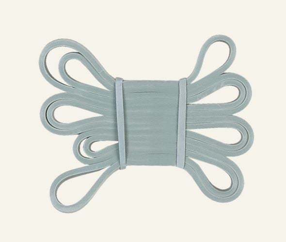 Gummiband ljusblå - 2