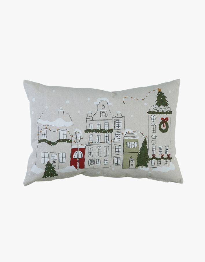 Prydnadskudde multi/beige - 40x60 cm multi/beige - 1