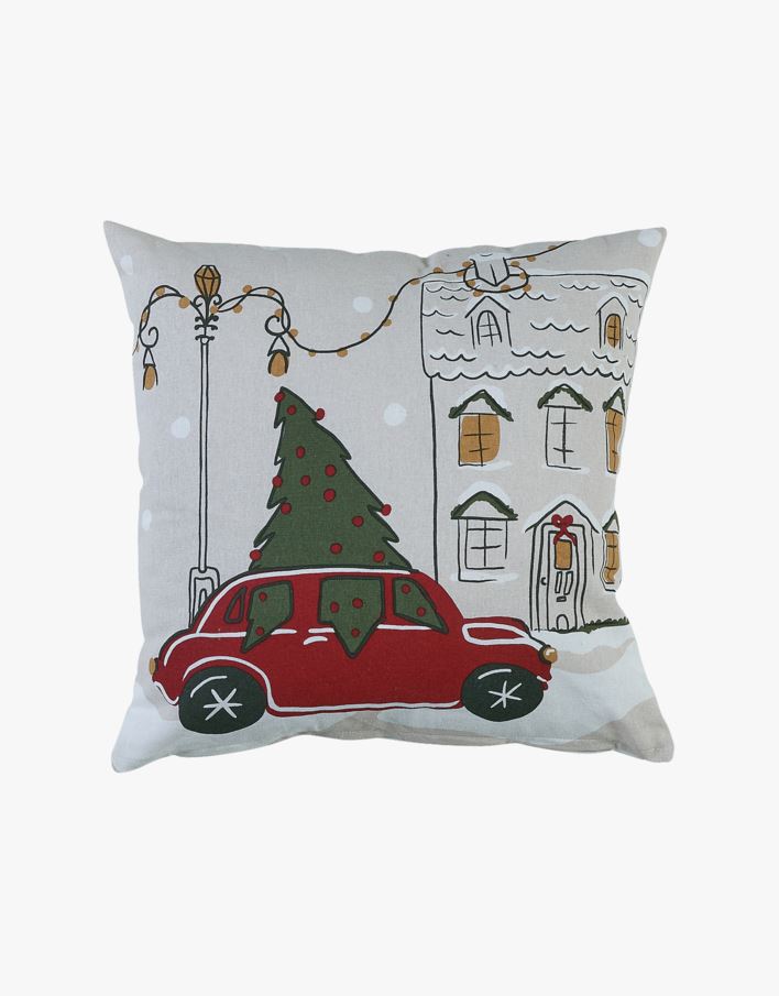 Prydnadskudde multi/beige - 45x45 cm multi/beige - 1