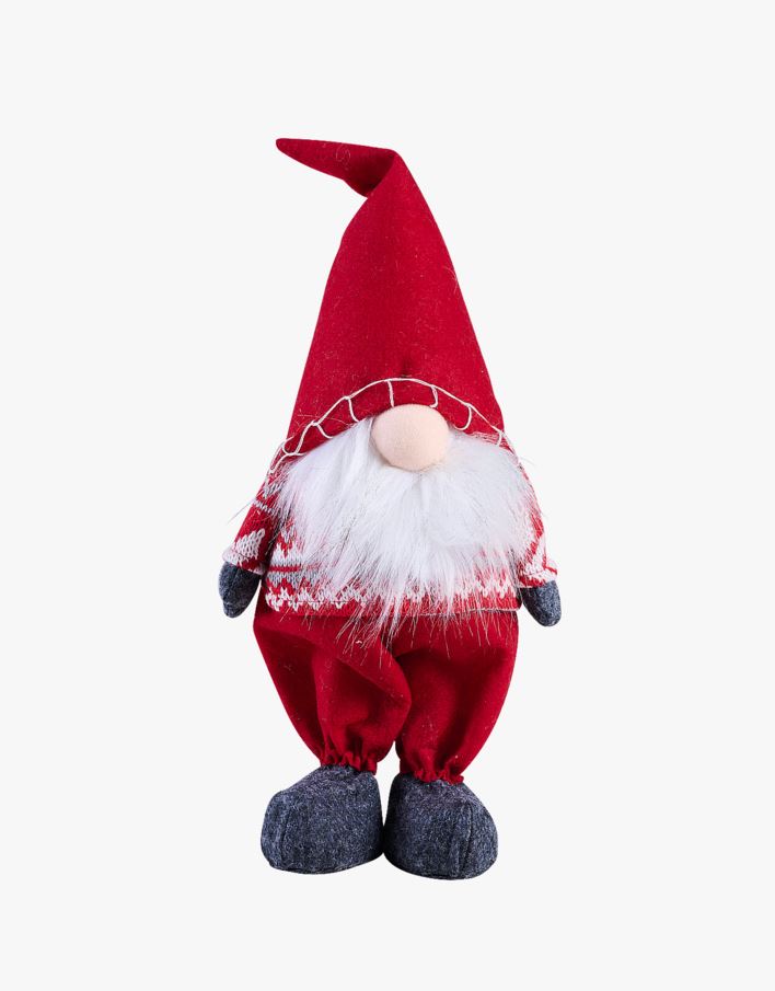 Tomte multi/röd - 16x13x38 cm multi/röd - 1