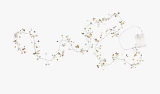 Beads led-ljusslinga champagne