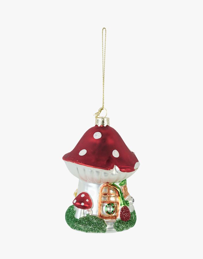 Julgransdekoration multi/röd - 9,1x8,8x12,3 cm multi/röd - 1