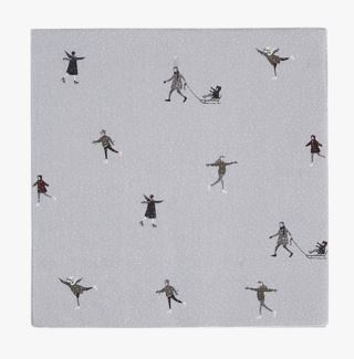 Ice skaters pappersservetter multi