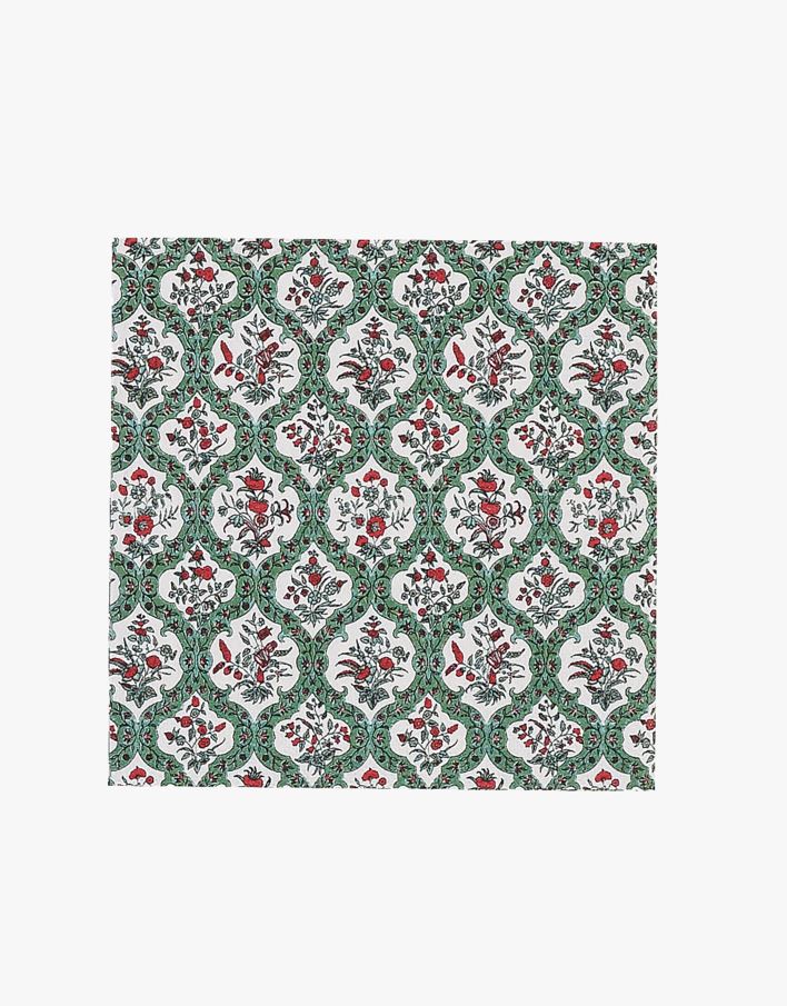 Pappersservetter multi/röd - 33x33 cm multi/röd - 1