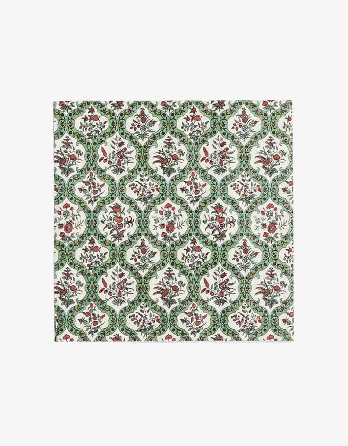 Middagsservetter multi/röd - 40x40 cm multi/röd - 1