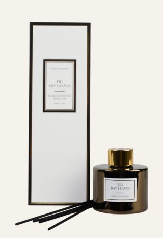 Fig bay leaves metallic doftpinnar vit