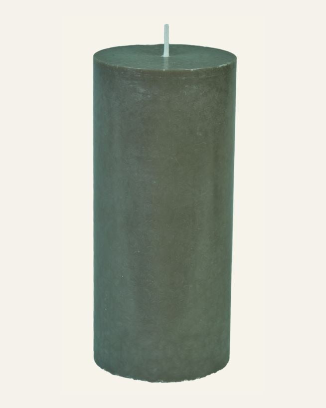 Blockljus valnöt - 6,8x15 cm valnöt - 1
