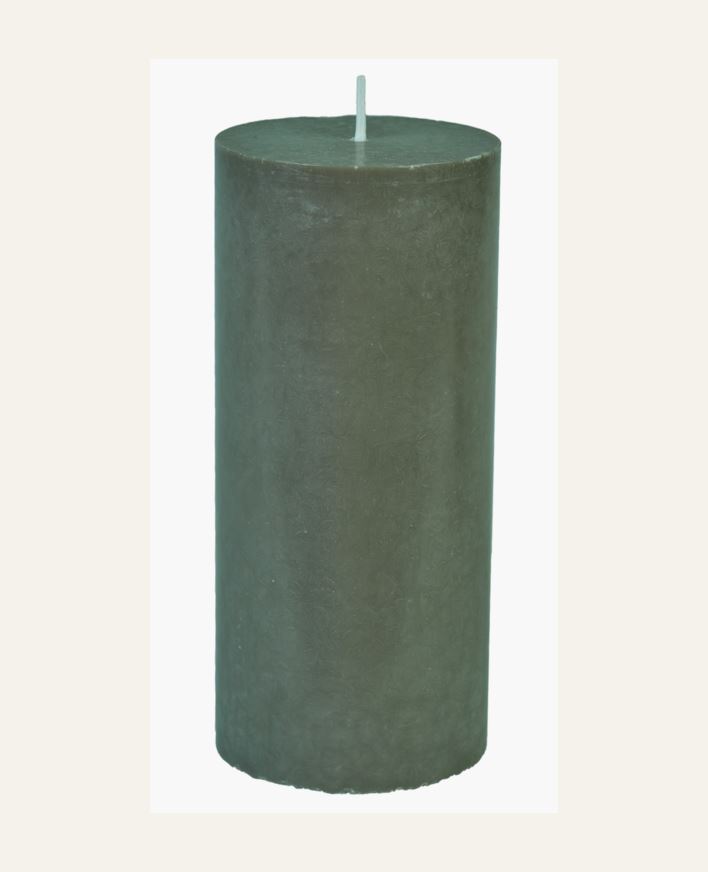 Blockljus valnöt - 6,8x15 cm valnöt - 1