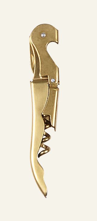 Waiter vinöppnare guld