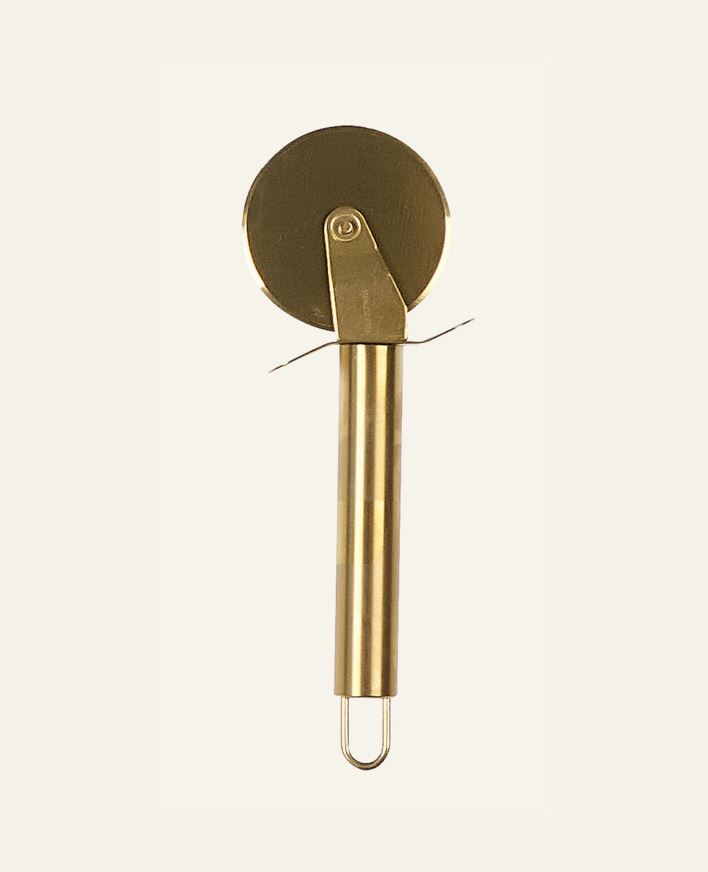 Pizzaskärare guld - 5x20x1 cm guld - 1