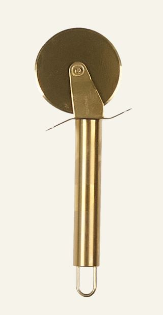 Gold pizzaskärare guld