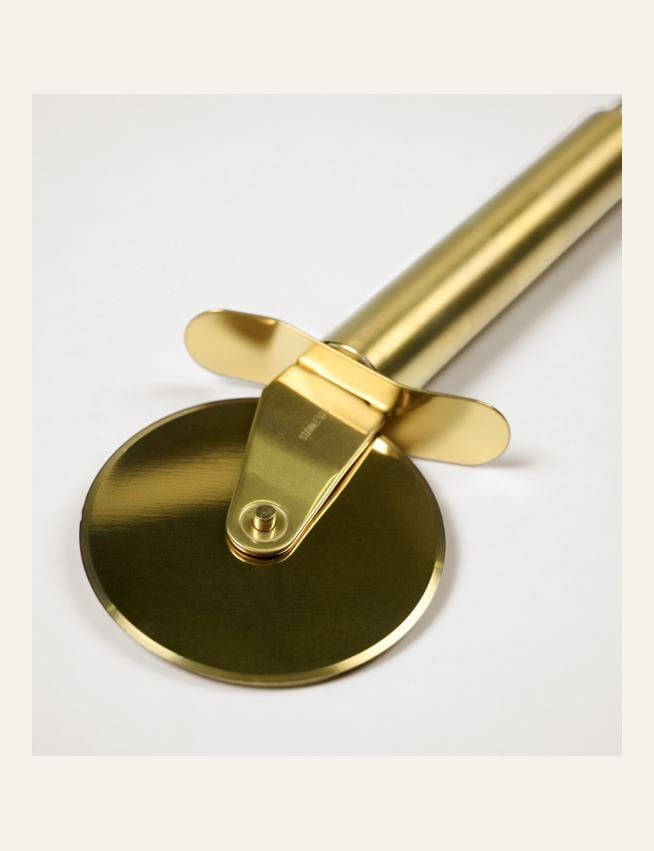 Pizzaskärare guld - 2