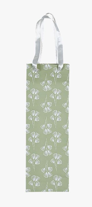 Hemtex | Bottle Flower Presentpåse Ljusgrön - 12x36x8,5 Cm