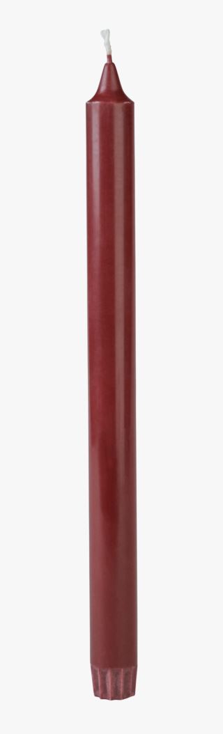 Premium stearin kronljus burgundy