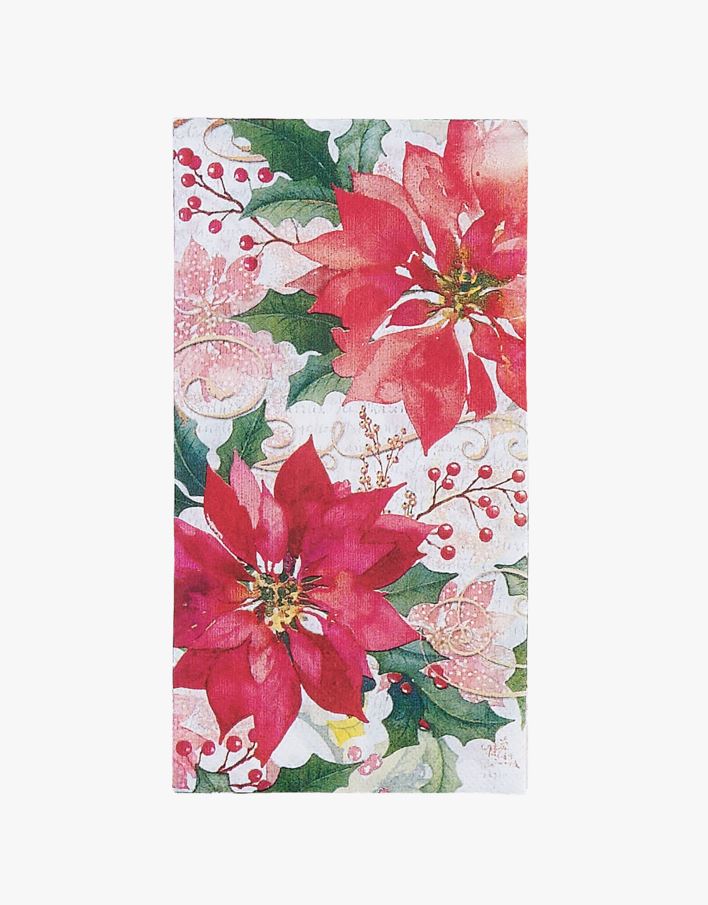 Pappersservetter multi/röd - 33x42 cm multi/röd - 1
