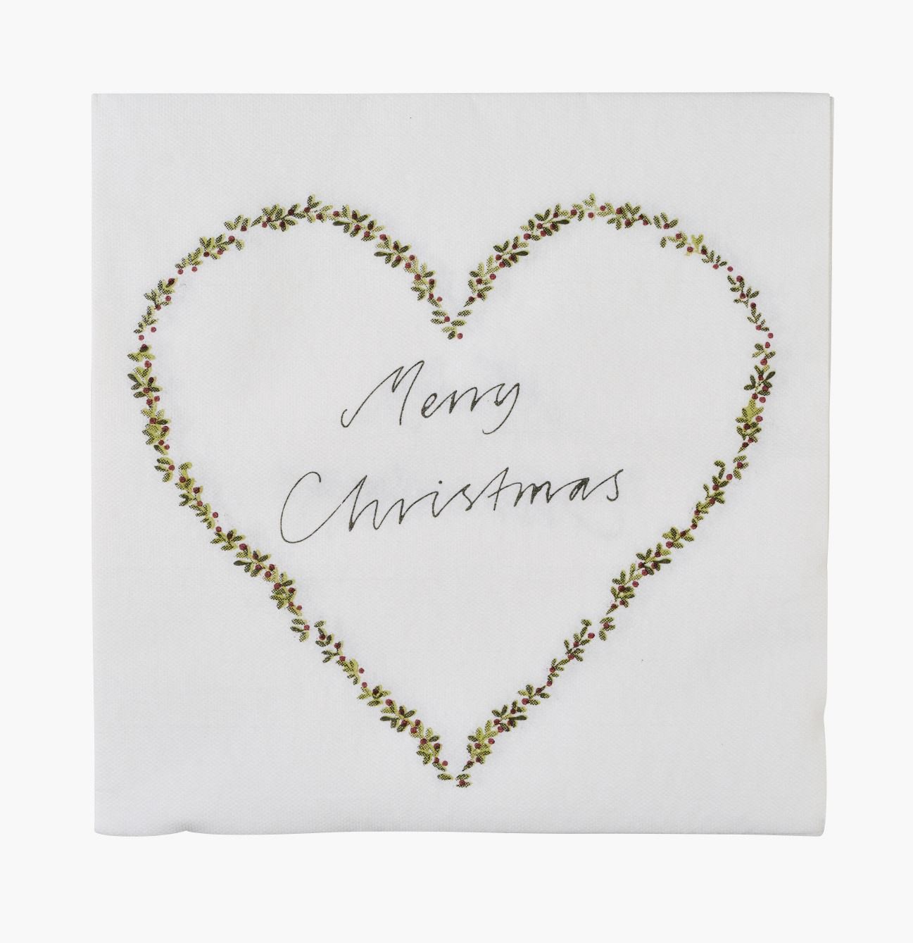 Middagsservetter multi/vit - 40x40 cm multi/vit - 1