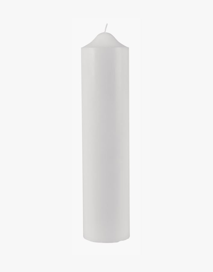 Kronljus vit - 7x30 cm vit - 1