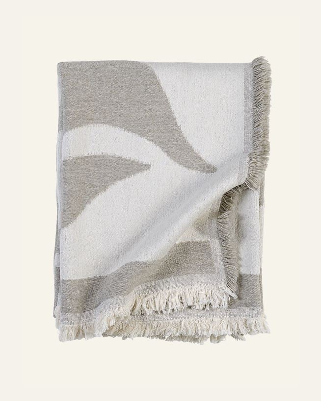 Pläd beige - 130x170 cm beige - 1