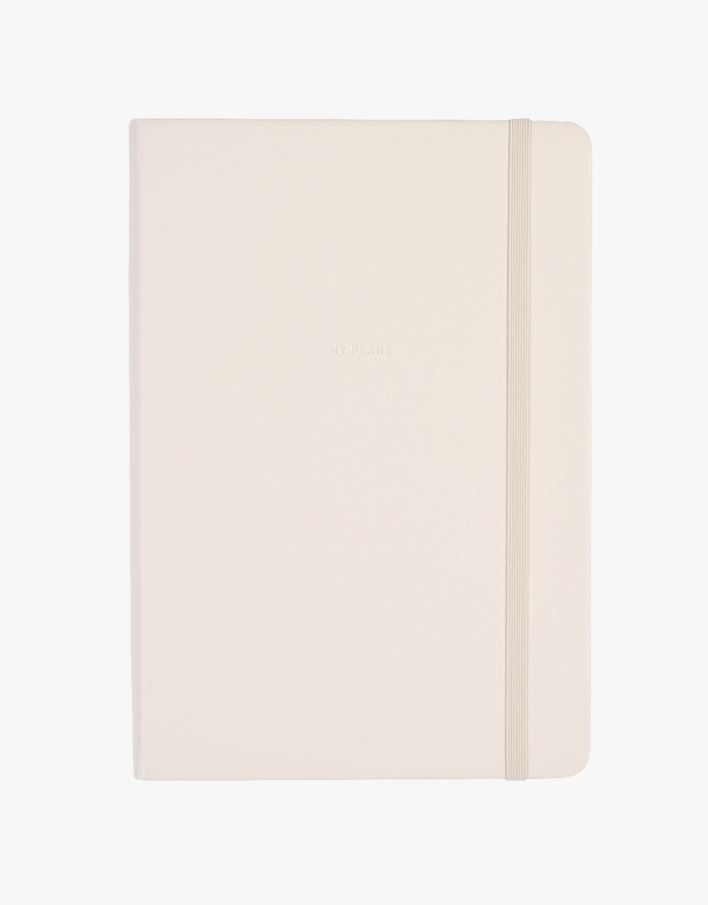 Anteckningsblock ljusbeige - 14,5x20,5x1,5 cm ljusbeige - 1